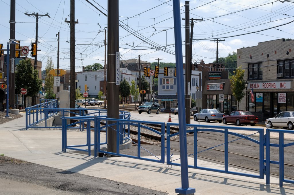 2005: Crossing Castle Shannon Boulevard and Willow Street