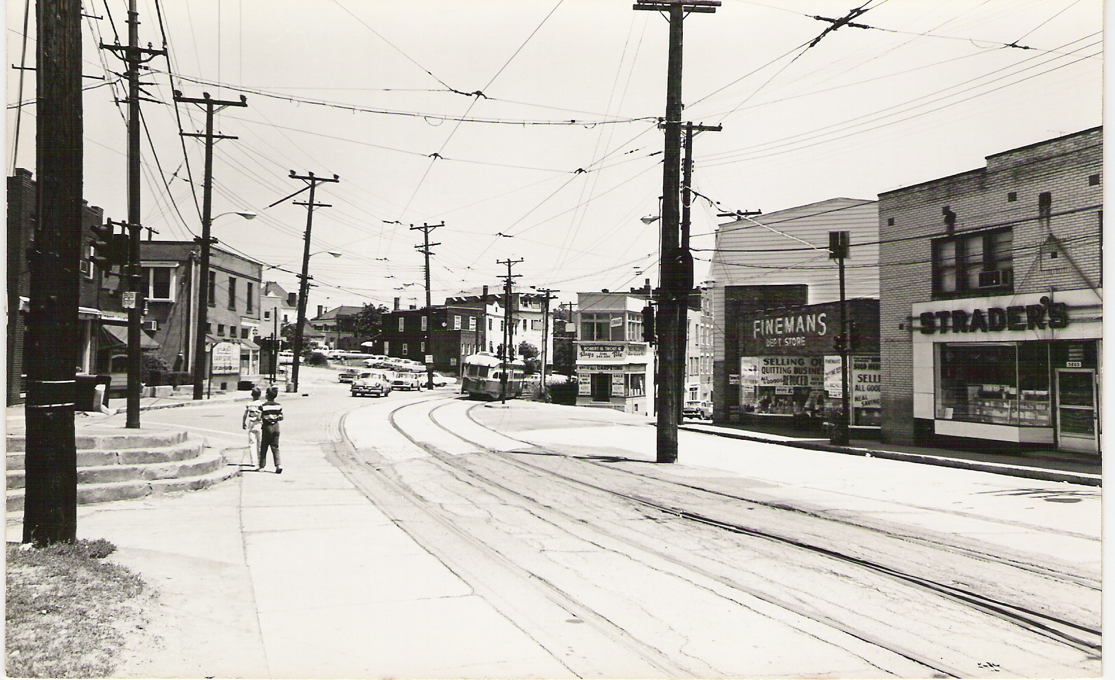 1965: Crossing Castle Shannon Boulevard and Willow Street